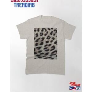 Cherished Leopard Skin Classic Tshirt Unisex